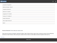 Tablet Screenshot of kodifoto.es